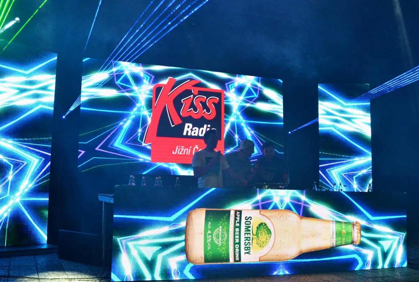 LED SCÉNY KISS PÁRTY LIVE