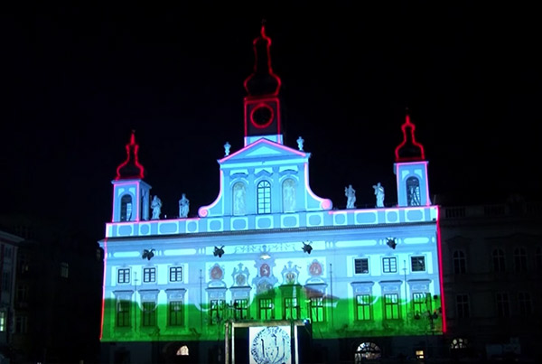 Videomapping 750 let