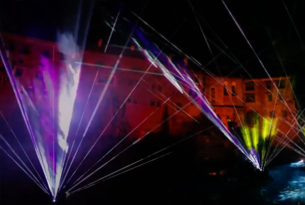 Multimedia show VIVAT FESTIVAL MHF Český Krumlov